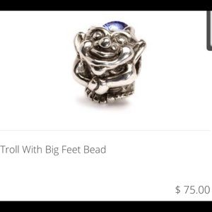 Troll Bead-Troll with Big Feet